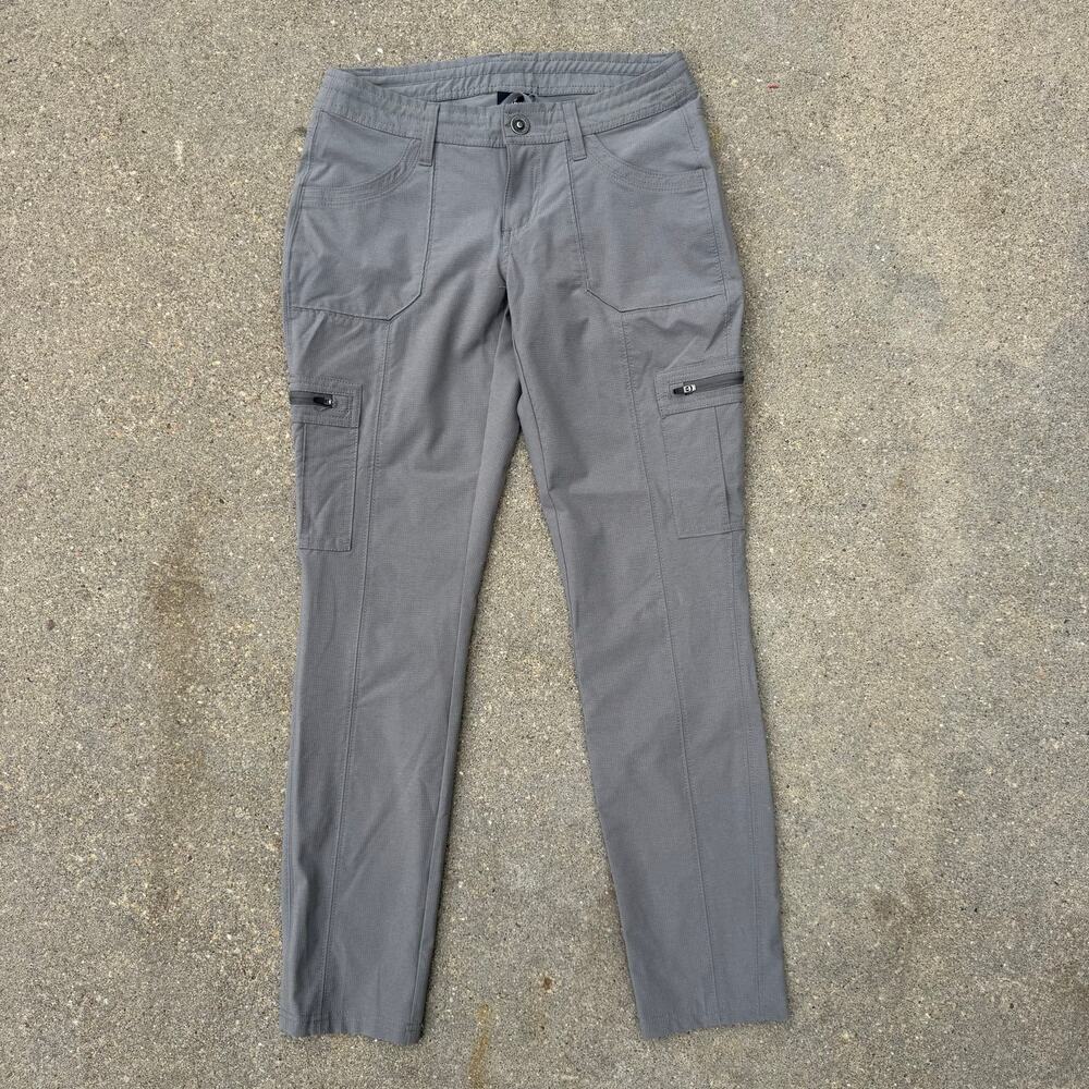 Kuhl Horizn Skinny Trail Hiking Pants Gray Size 2 Short Style 6276
